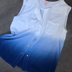 Ombré sleeveless top